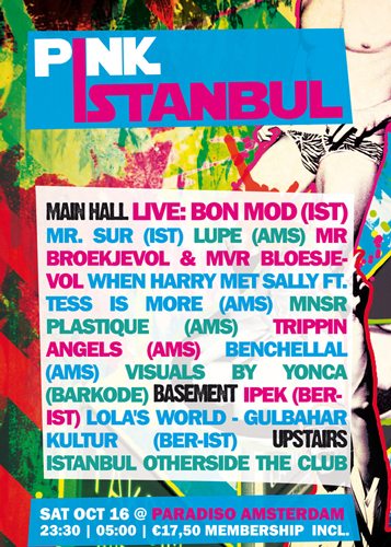 Pink Istanbul in Paradiso (Amsterdam)