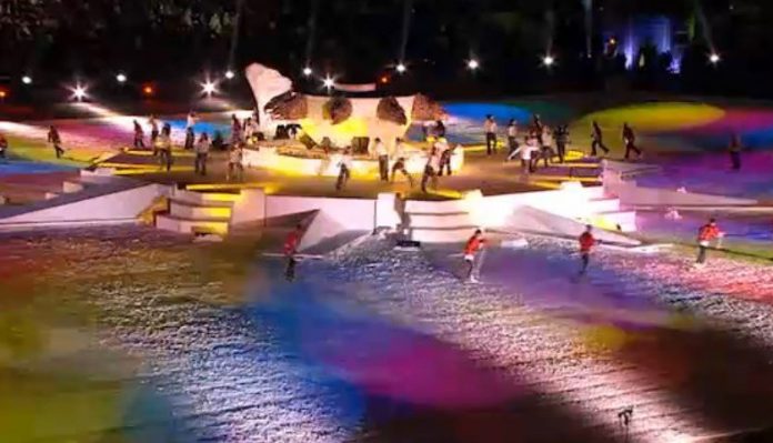 Opening van de Universiade 2011 in Erzurum