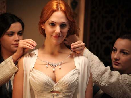 Turkse soap verhoogt bezoeken aan Istanbuls Topkapi Paleis