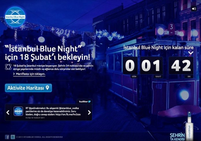 Vanavond Istanbul Blue Night party Vanavond Istanbul Blue Night party
