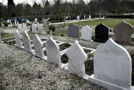 Mogelijk islamitische begraafplaats in Velsen Mogelijk islamitische begraafplaats in Velsen