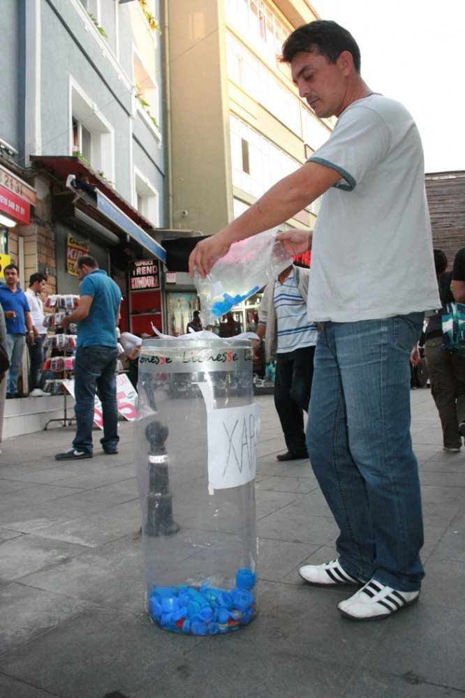 Turkse flessendoppen voor rolstoelen Turkse flessendoppen voor rolstoelen