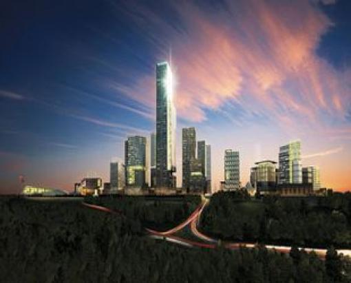 Project Financieel Centrum Istanbul van 2,5 miljoen m Project Financieel Centrum Istanbul van 2,5 miljoen m²