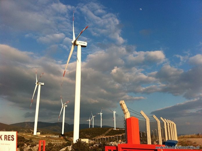 Turkije in Europese top tien van windenergie producenten Turkije in Europese top tien van windenergie producenten