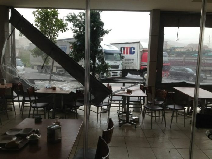 Windstormen Slecht Weer Turkije Istanbul Windstormen Slecht Weer Turkije Istanbul