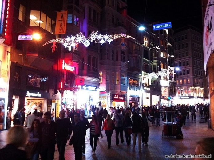 Istiklal Caddesi Istanbul Turkije