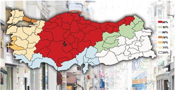 Nationale trots Turken verschilt per regio