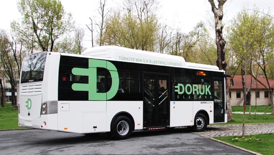 Eerste Turkse hybride bus gaat de weg op Eerste Turkse hybride bus gaat de weg op