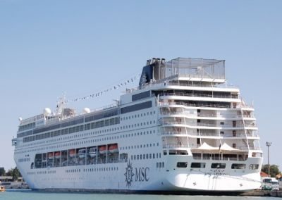 MSC Armonia legt voor de eerste keer aan in Marmaris MSC Armonia legt voor de eerste keer aan in Marmaris