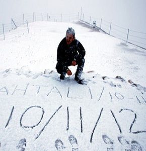 Sneeuwpret in Antalya Sneeuwpret in Antalya