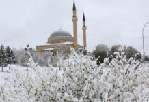 Oost-Turkije bedekt met sneeuw
