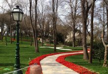 Meer stadsparken in de Turkse steden Hidiv Kasri Beykoz