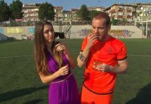 Sneijder en Yolanthe in Turkse Lipton Ice Tea commercial