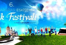 Het 6e Straatfestival van Eskisehir