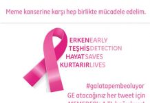 Galata Kulesi kleurt voor een dagje roze