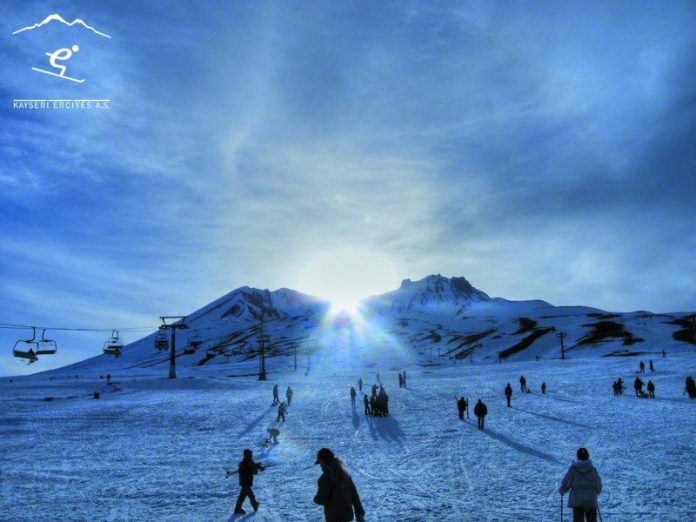 Kayseri Erciyes Sneeuw