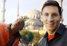 Kobe vs. Messi The Selfie Shootout
