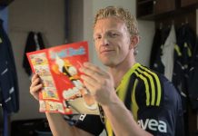 Dirk Kuijt in reclamespot voor Donald Duck