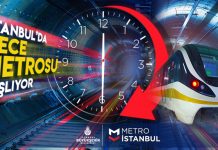 Metro Istanbul gaat 24 uur per dag rijden