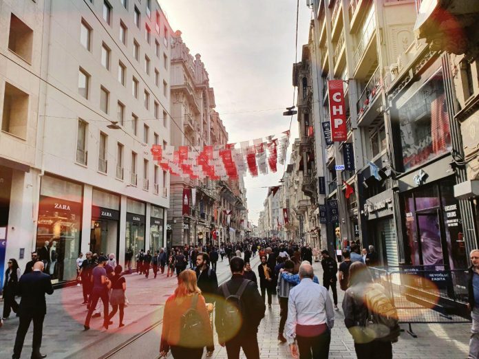 Istanbul Istiklal Caddesi Istanbul Istiklal Caddesi