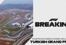 Grand Prix Turkije keert terug op Formule 1-kalender